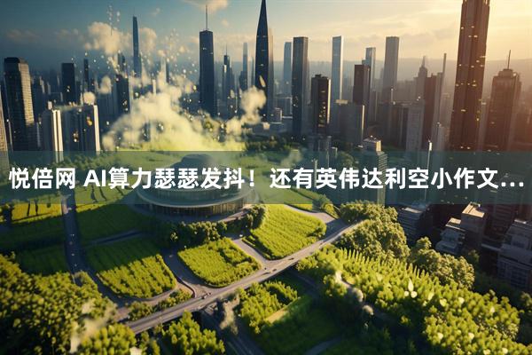 悦倍网 AI算力瑟瑟发抖！还有英伟达利空小作文…