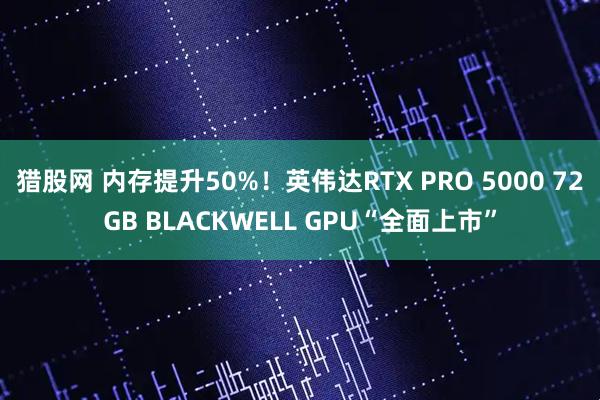 猎股网 内存提升50%！英伟达RTX PRO 5000 72GB BLACKWELL GPU“全面上市”